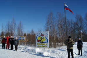 в Мезени проводятся лыжные соревнования на приз В.С.Кузина
